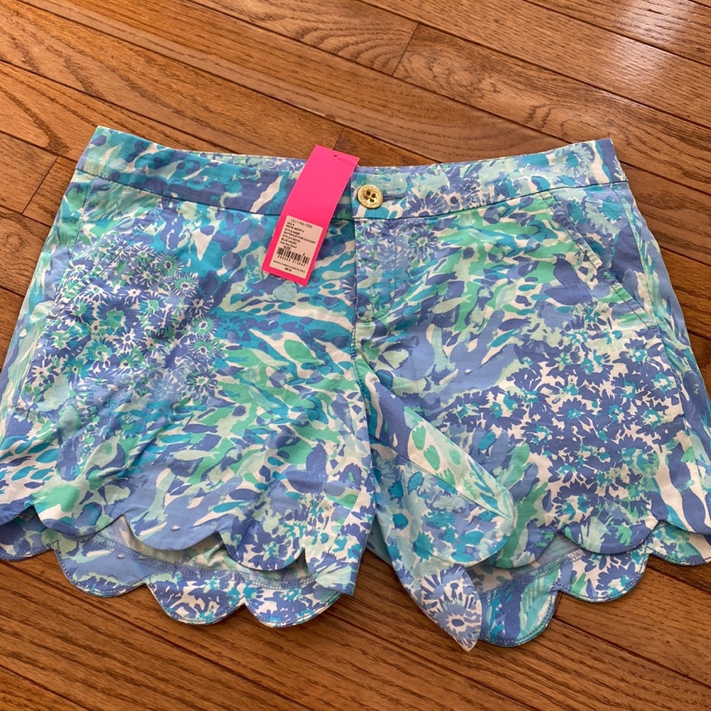 Lilly Pulitzer Buttercup Stretch shorts in Blue Haven